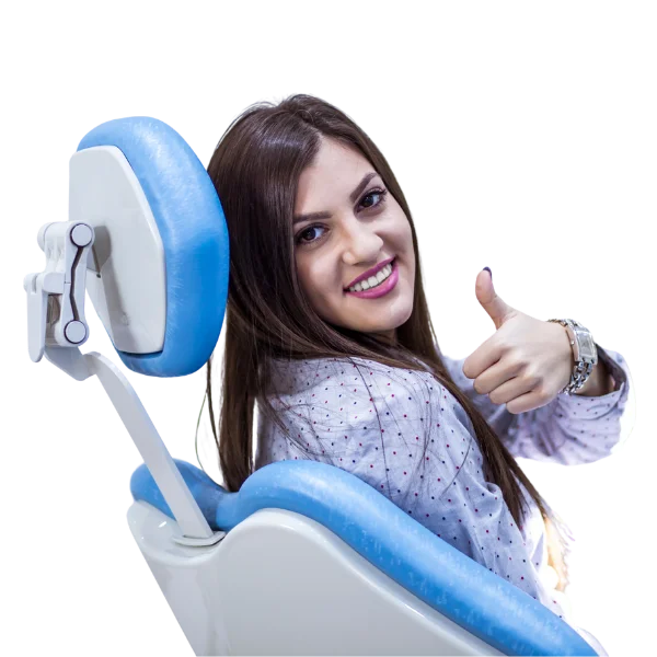 happy dental patient